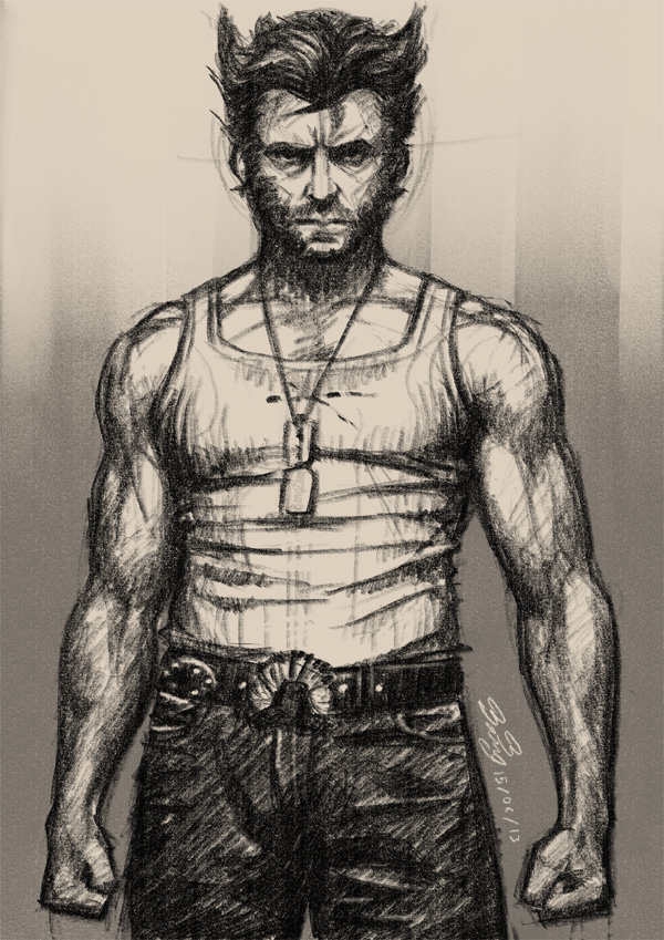 Sketch Wolverine